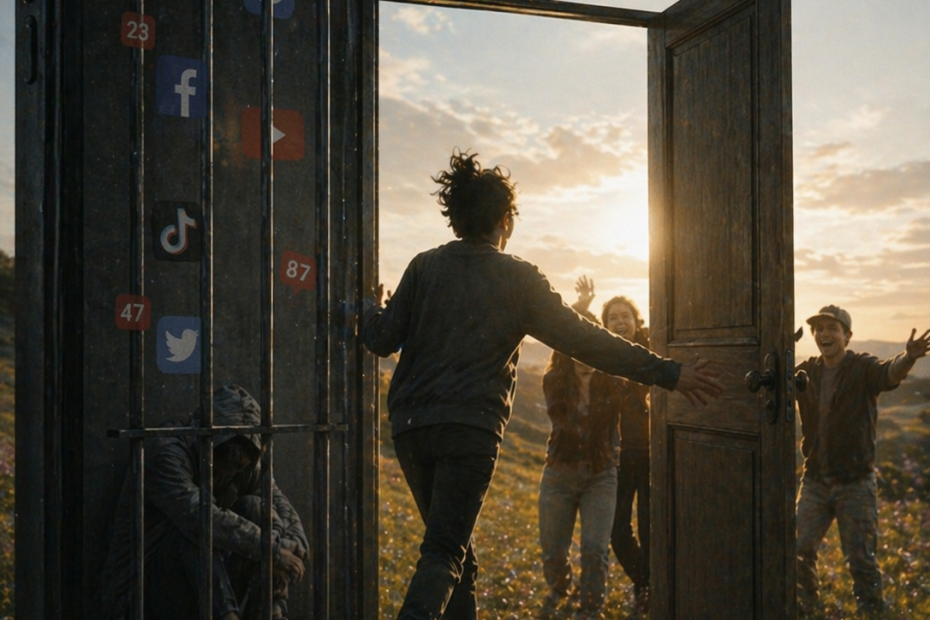 SOCIAL BUILT A PRISON AND GAVE IT A LIKE BUTTON. ARE YOU READY TO BREAK FREE?