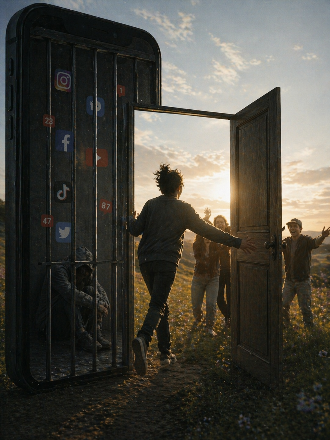 SOCIAL BUILT A PRISON AND GAVE IT A LIKE BUTTON. ARE YOU READY TO BREAK FREE?